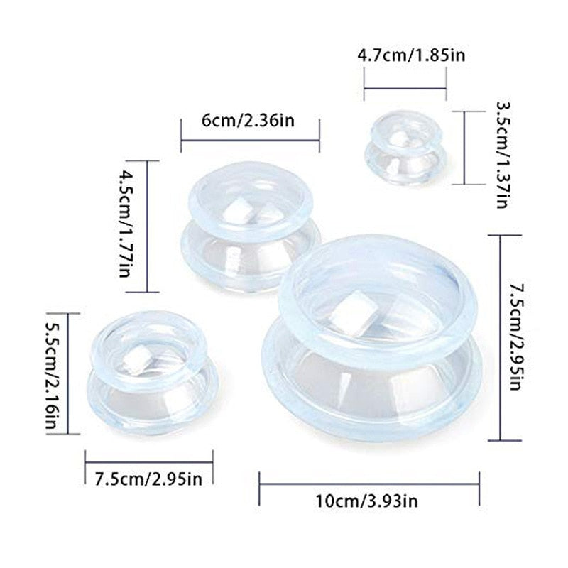 Silicone Cupping Set
