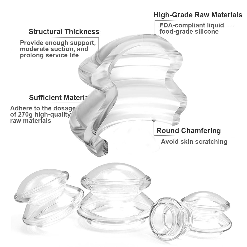 Silicone Cupping Set